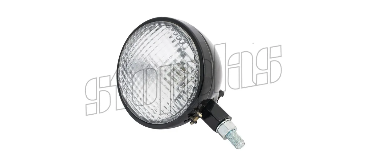 Oval Type Black Headlamp
